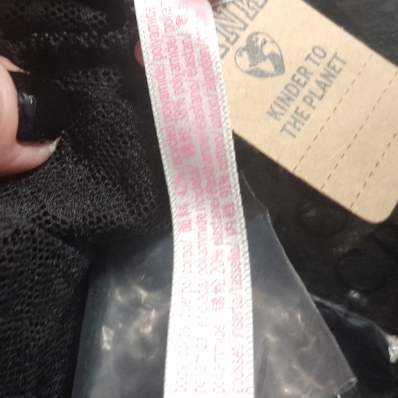 - - Victoria’s Secret PINK-lace nwt! Size xs black lace cheekster - Picture 6 of 7